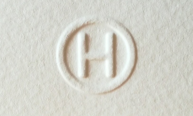 Embossing on business card