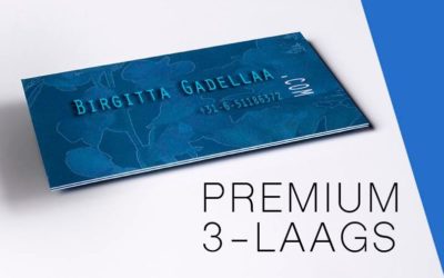Premium 3 layer cards