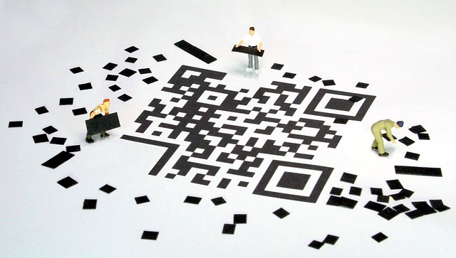 Business cards with QR code