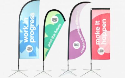 Stand out from the crowd with your personalised beach flags!